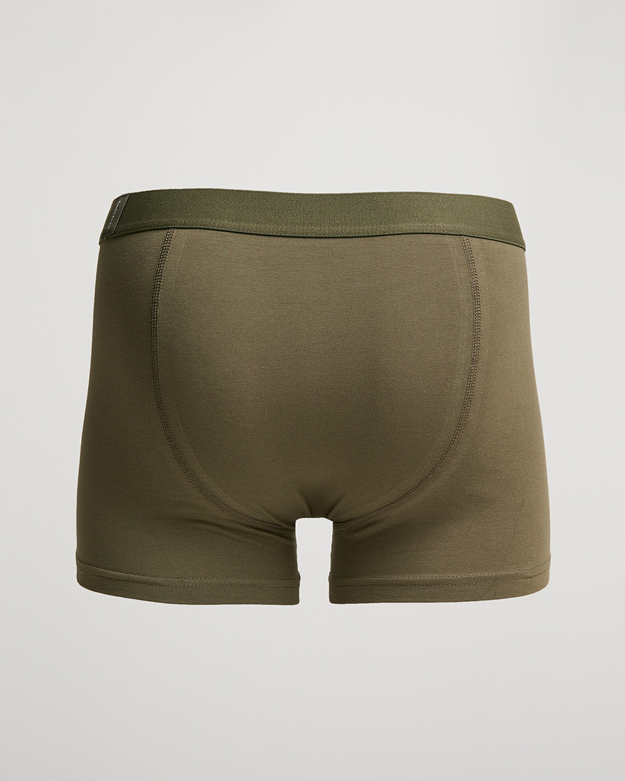 Mies | Alusvaatteet | Bread & Boxers | 3-Pack Boxer Brief Army Green