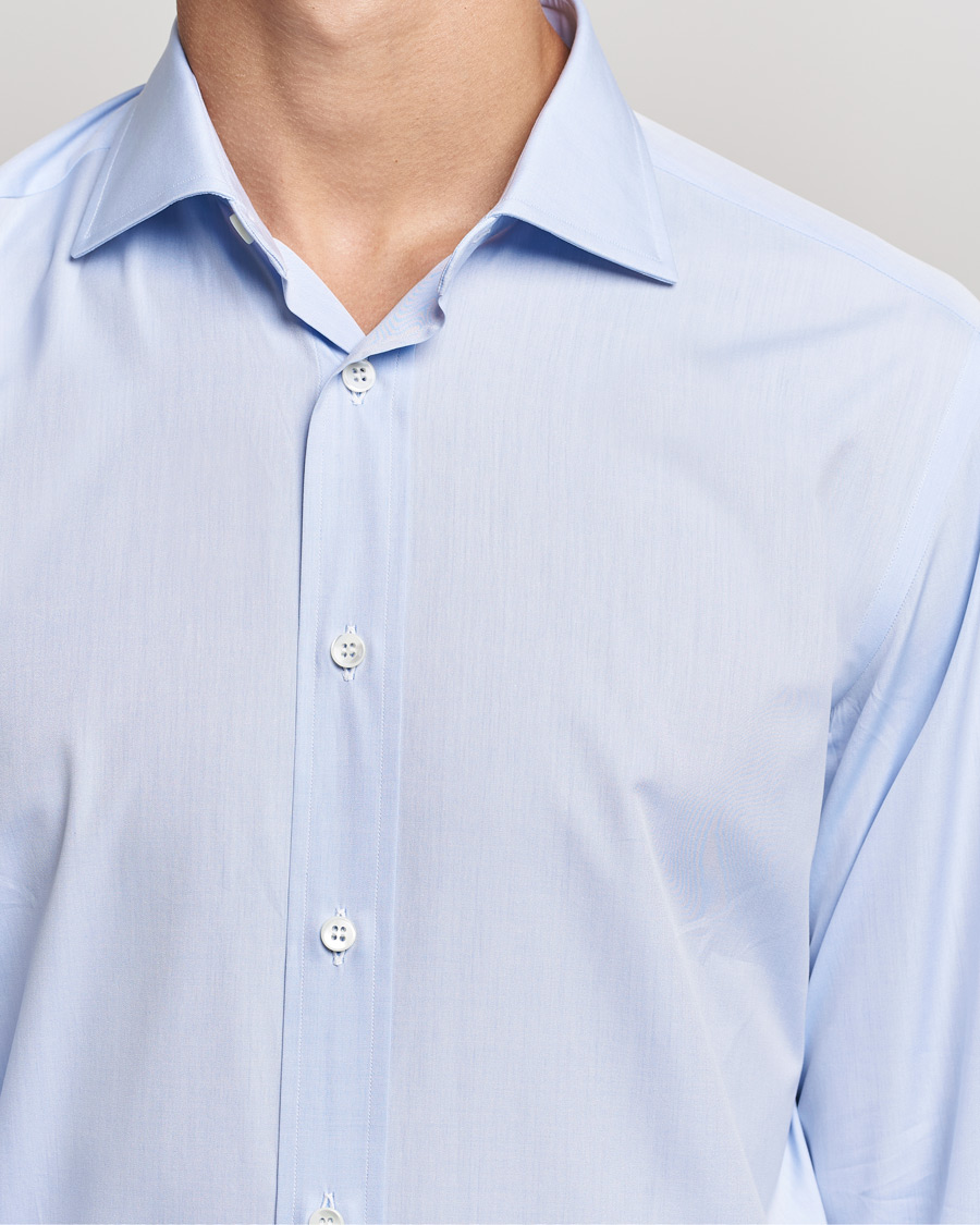 Mies | Kauluspaidat | Brioni | Slim Fit Dress Shirt Light Blue