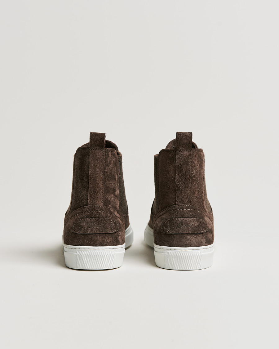 Mies | Brioni Classic Sneakers Dark Brown Suede | Brioni | Classic Sneakers Dark Brown Suede