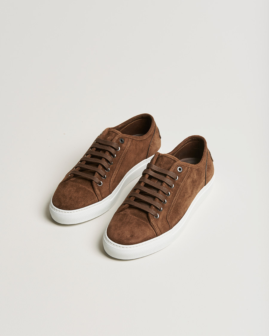 Mies | Brioni Casetta Suede Sneakers Brown | Brioni | Casetta Suede Sneakers Brown