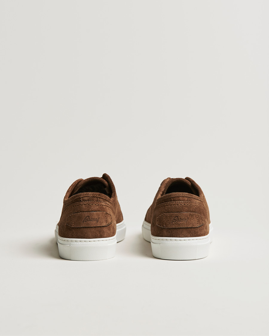 Mies | Brioni Casetta Suede Sneakers Brown | Brioni | Casetta Suede Sneakers Brown