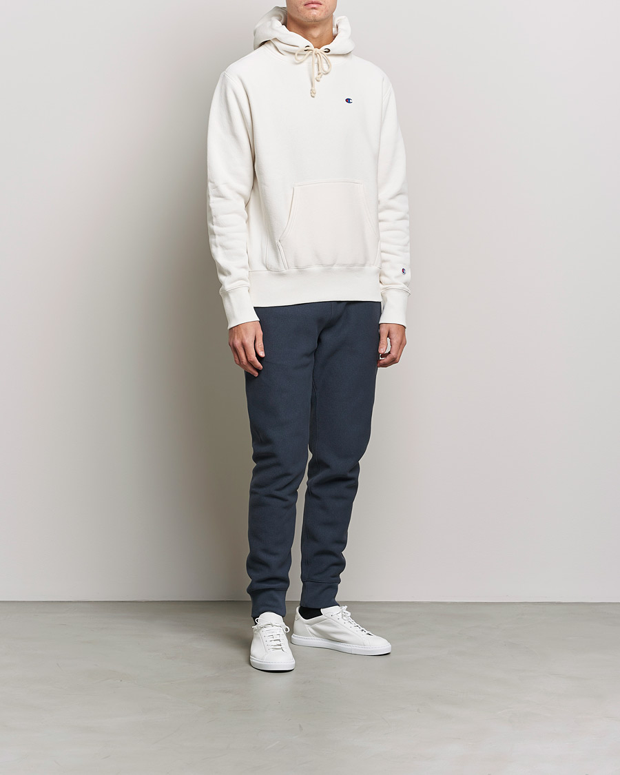 Mies | Puserot | Champion | Reverse Weave Soft Fleece Hood White