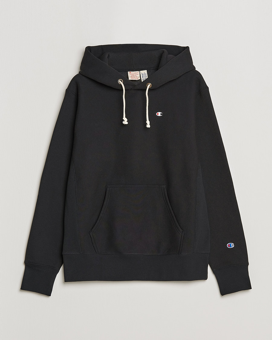Mies | Puserot | Champion | Reverse Weave Soft Fleece Hood Black