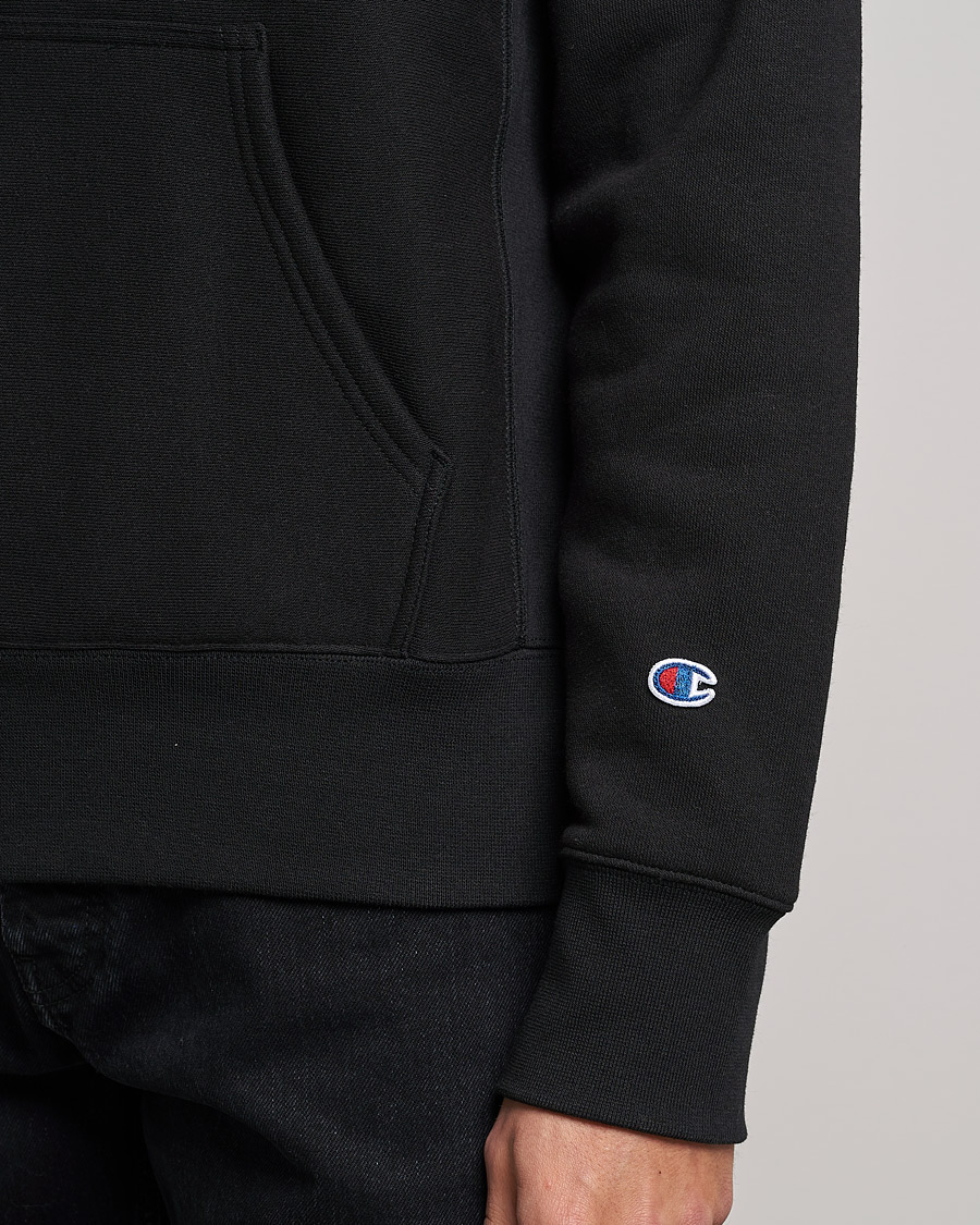 Mies | Puserot | Champion | Reverse Weave Soft Fleece Hood Black