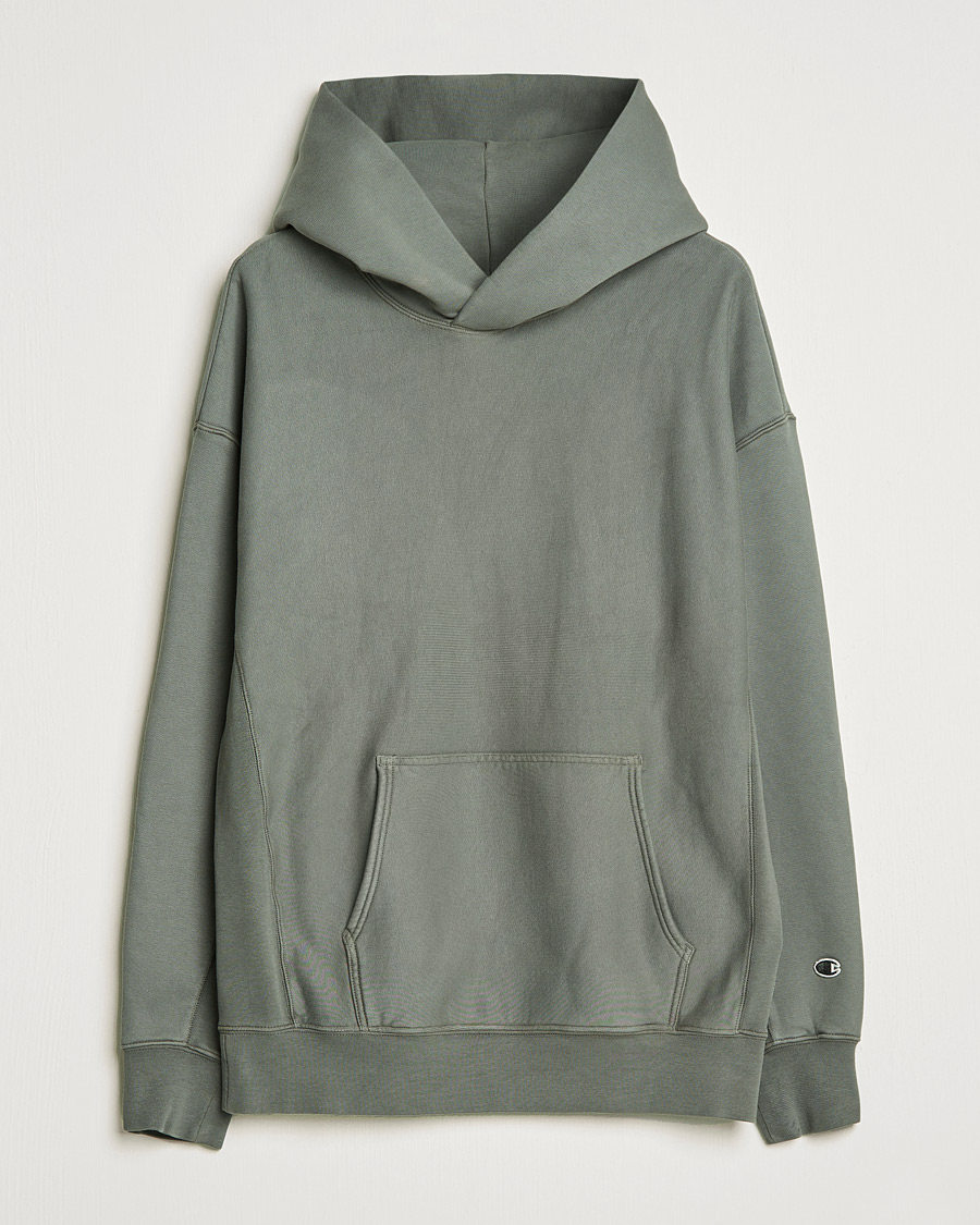 Mies | Puserot | Champion | Heritage Garment Dyed Hood Dark Grey