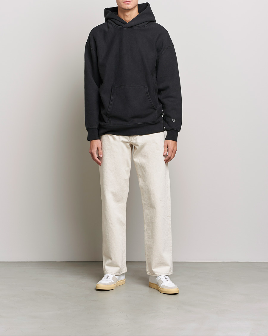 Mies | Puserot | Champion | Heritage Garment Dyed Hood Black