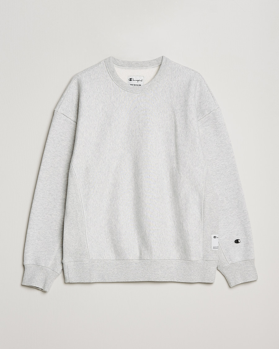 Mies | Puserot | Champion | Heritage Garment Dyed Sweatshirt Grey Melange