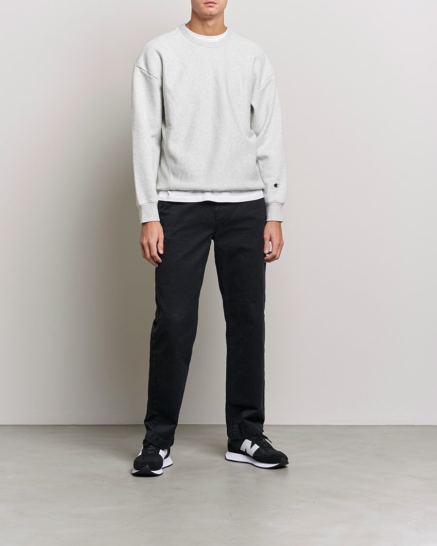 Mies | Active | Champion | Heritage Garment Dyed Sweatshirt Grey Melange