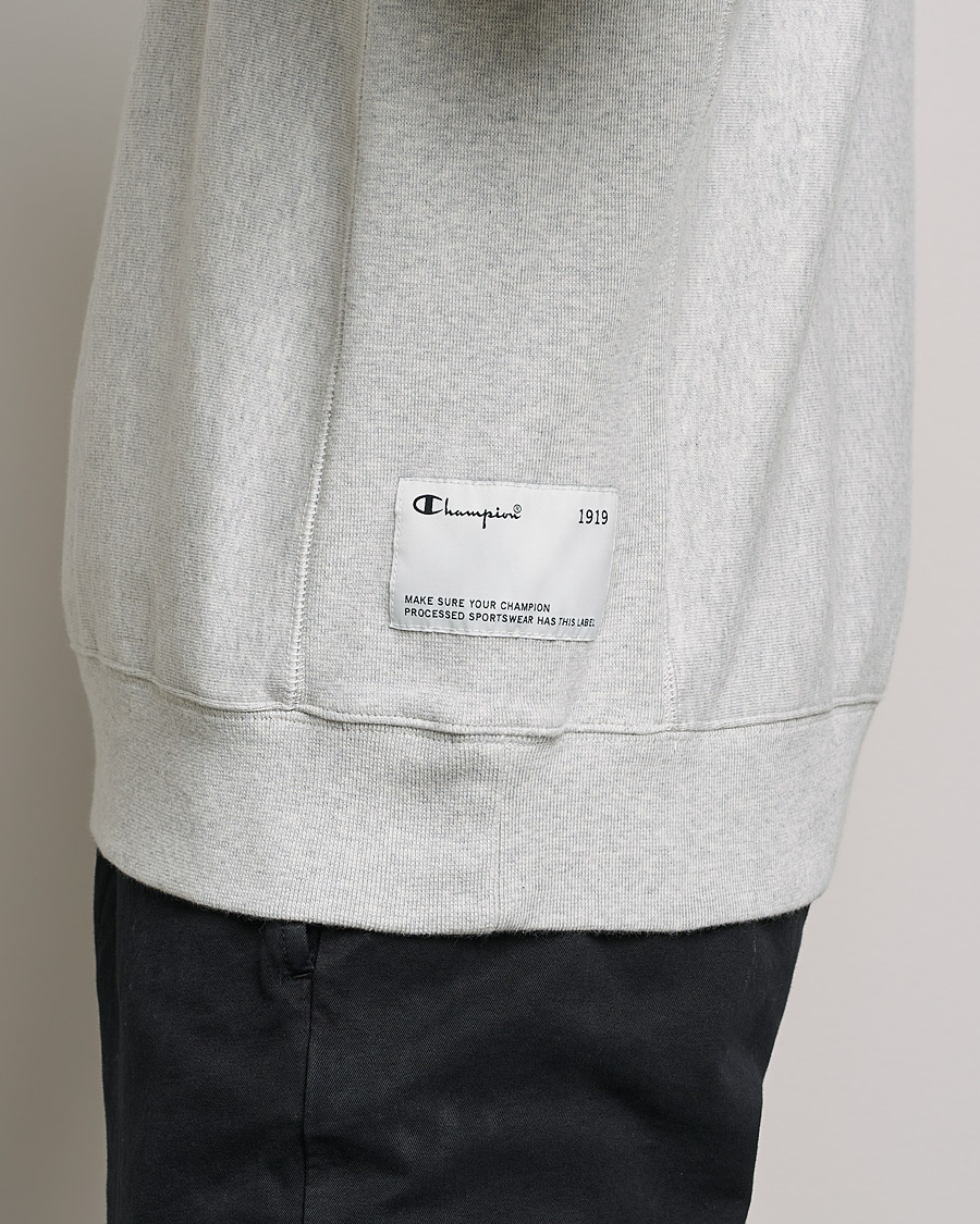 Mies | Puserot | Champion | Heritage Garment Dyed Sweatshirt Grey Melange