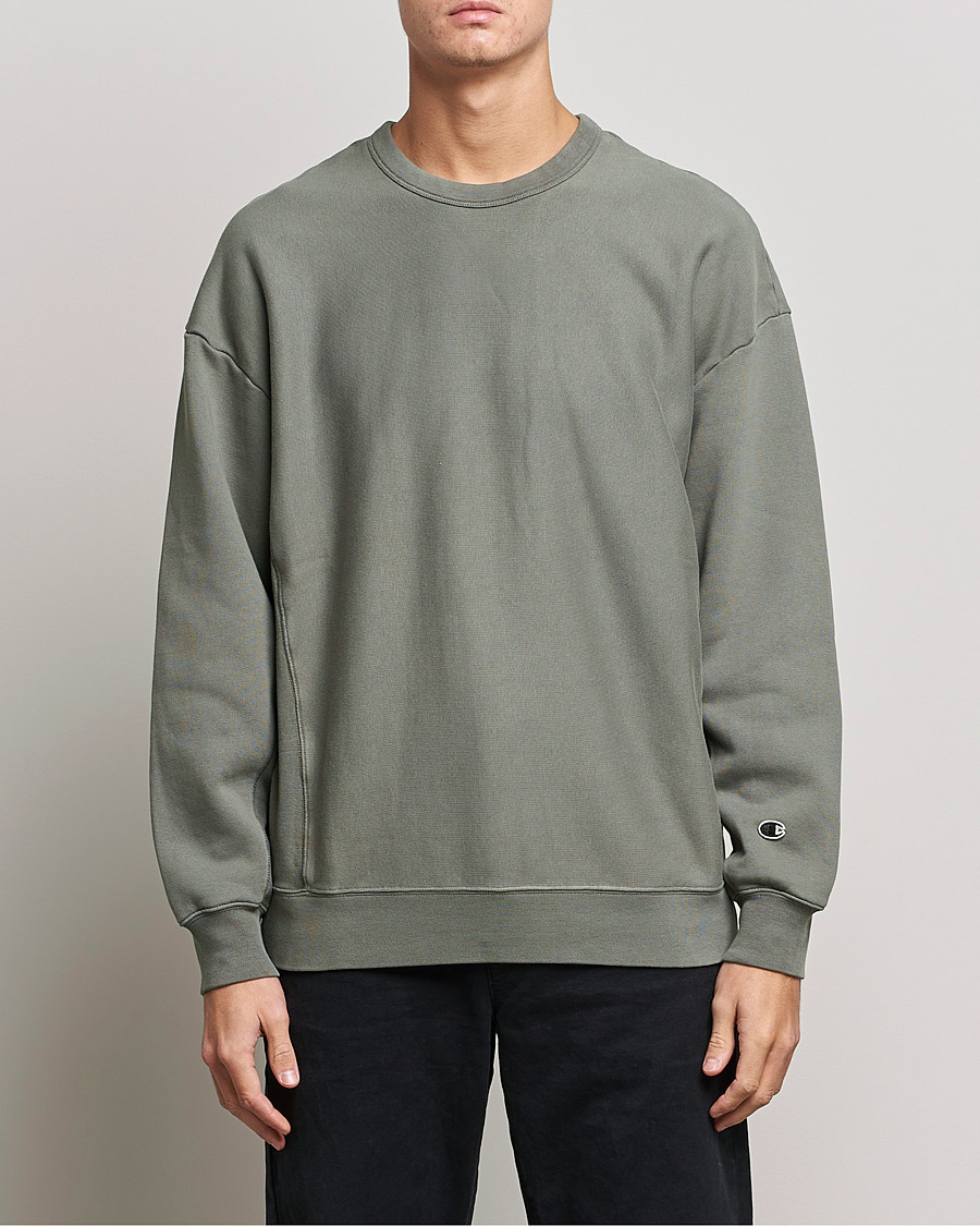 Mies | Champion | Champion | Heritage Garment Dyed Sweatshirt Dark Grey
