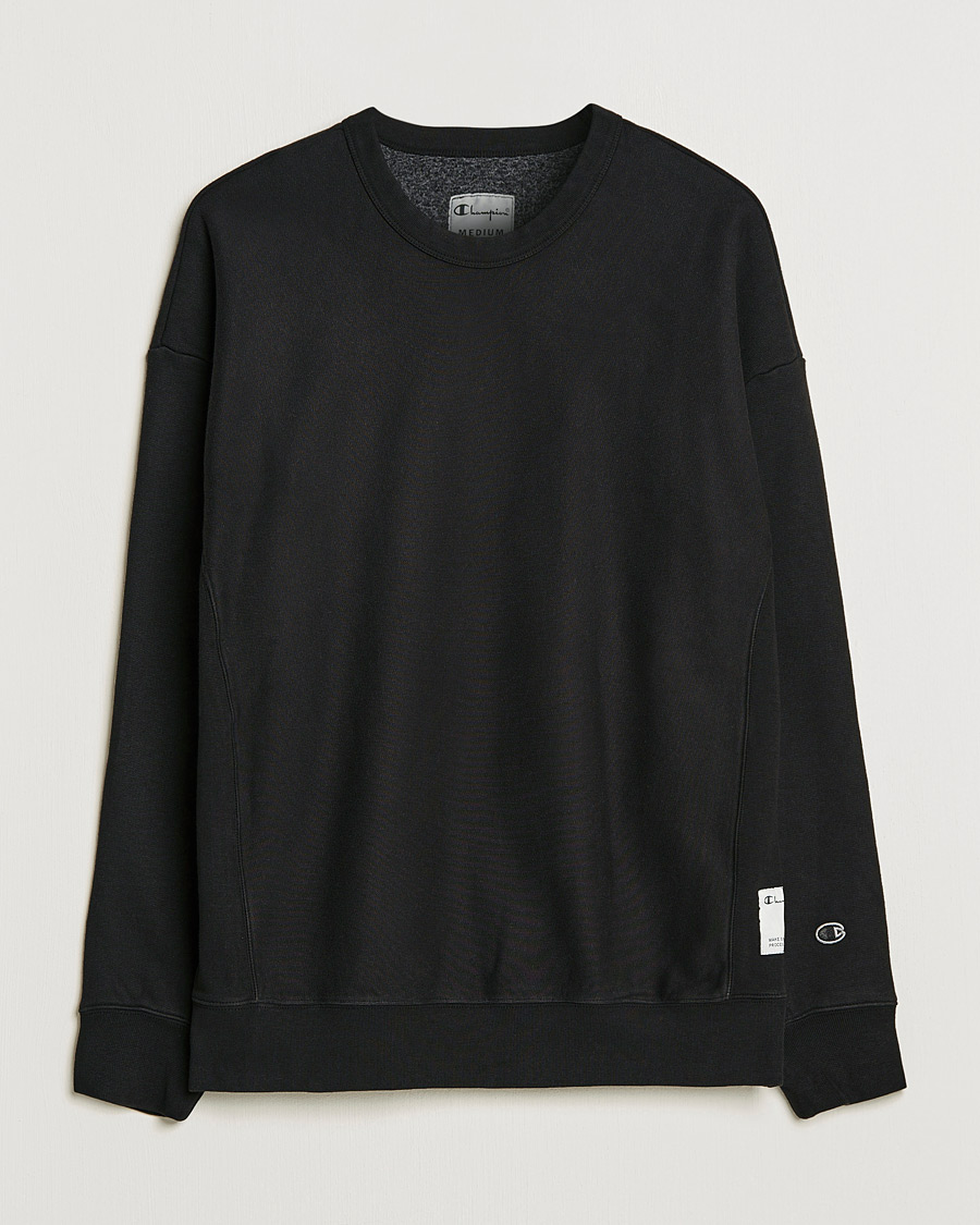 Mies | Puserot | Champion | Heritage Garment Dyed Sweatshirt Black
