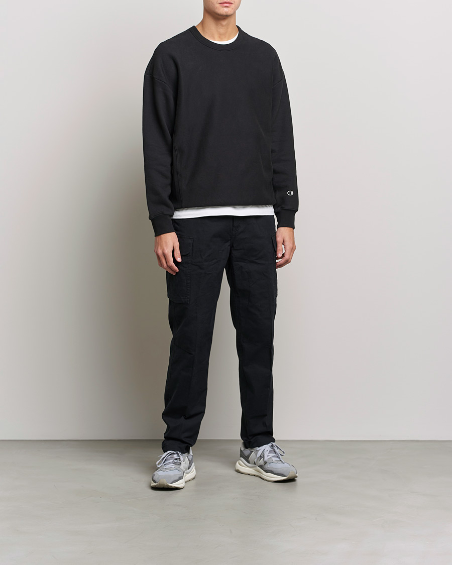 Mies | Puserot | Champion | Heritage Garment Dyed Sweatshirt Black