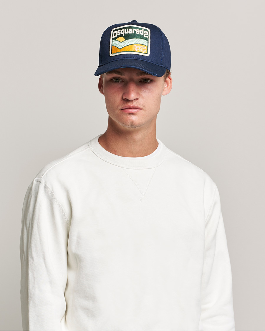 Mies | Dsquared2 Canadian Heritage Baseball Cap Navy | Dsquared2 | Canadian Heritage Baseball Cap Navy