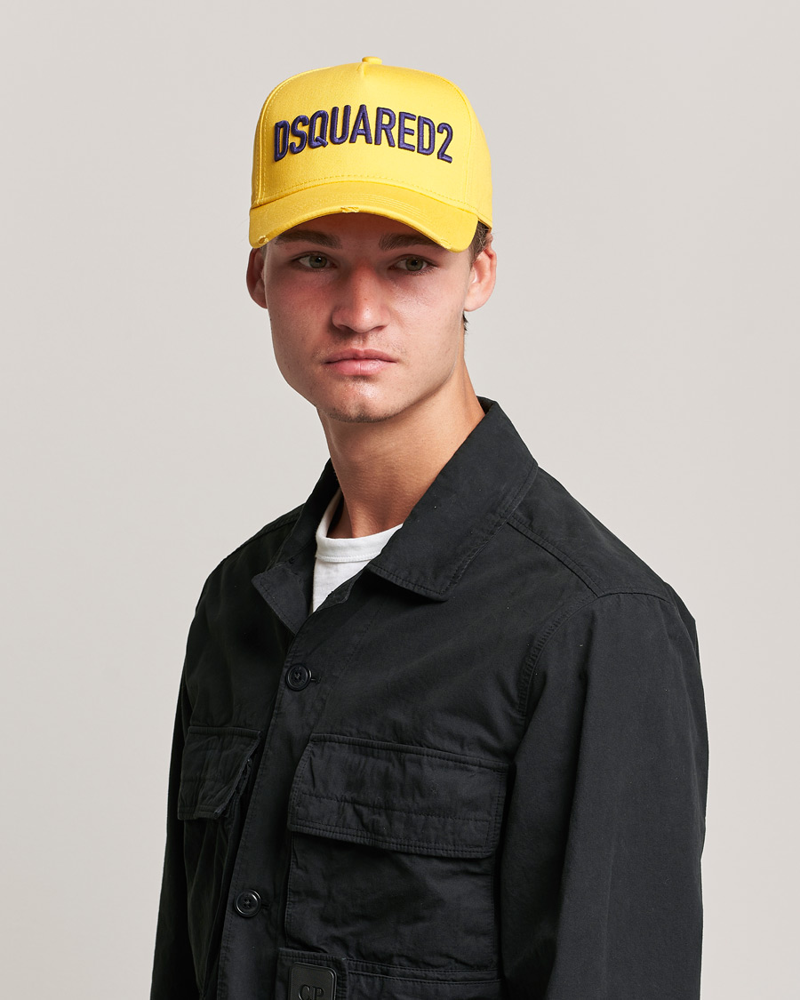 Mies | Lippalakit | Dsquared2 | Logo Baseball Cap Yellow