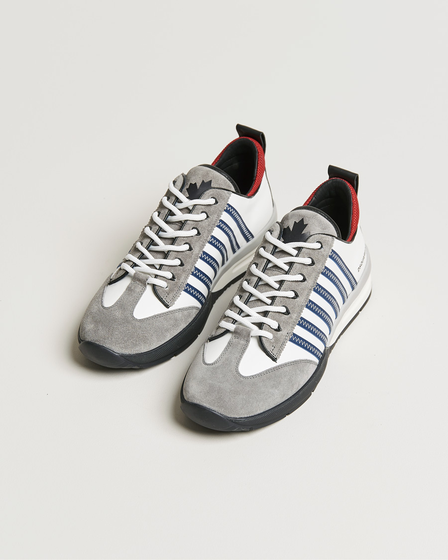 Mies | Valkoiset tennarit | Dsquared2 | Legend Sneakers White/Blue