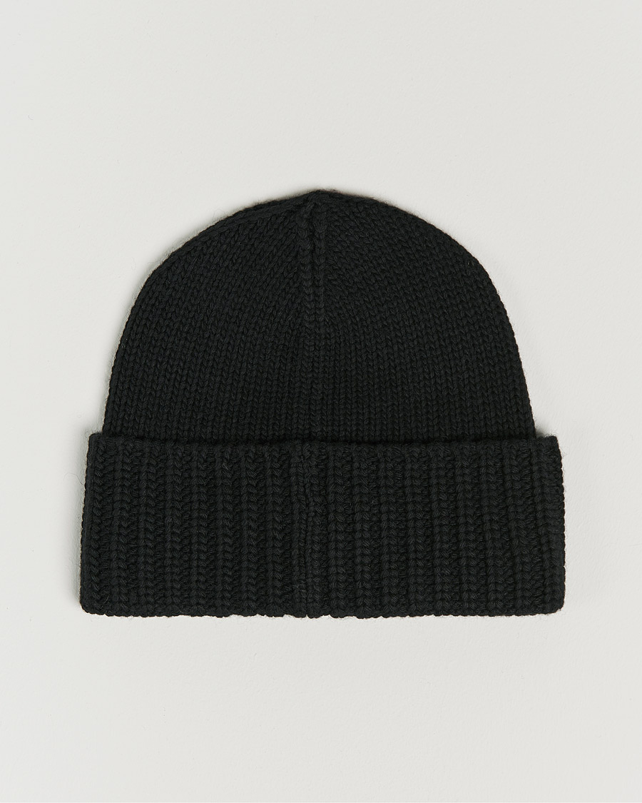 Mies | Dsquared2 Wool Patch Beanie Black | Dsquared2 | Wool Patch Beanie Black