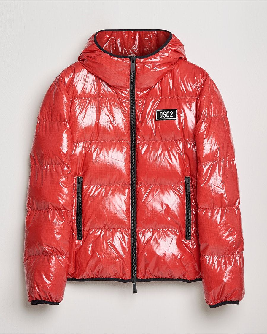 Mies | Takit | Dsquared2 | Nylon Down Puffer Red