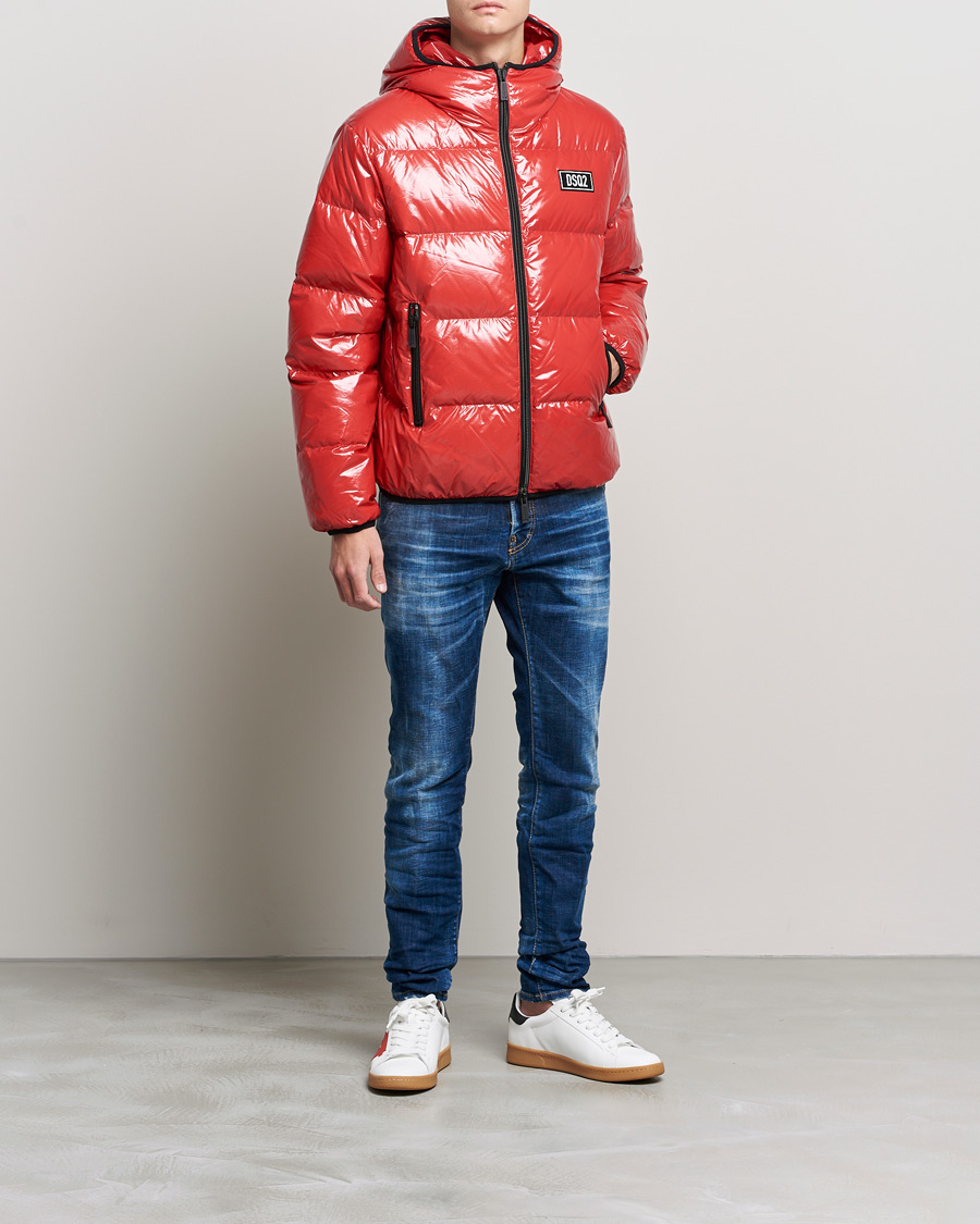 Mies | Takit | Dsquared2 | Nylon Down Puffer Red
