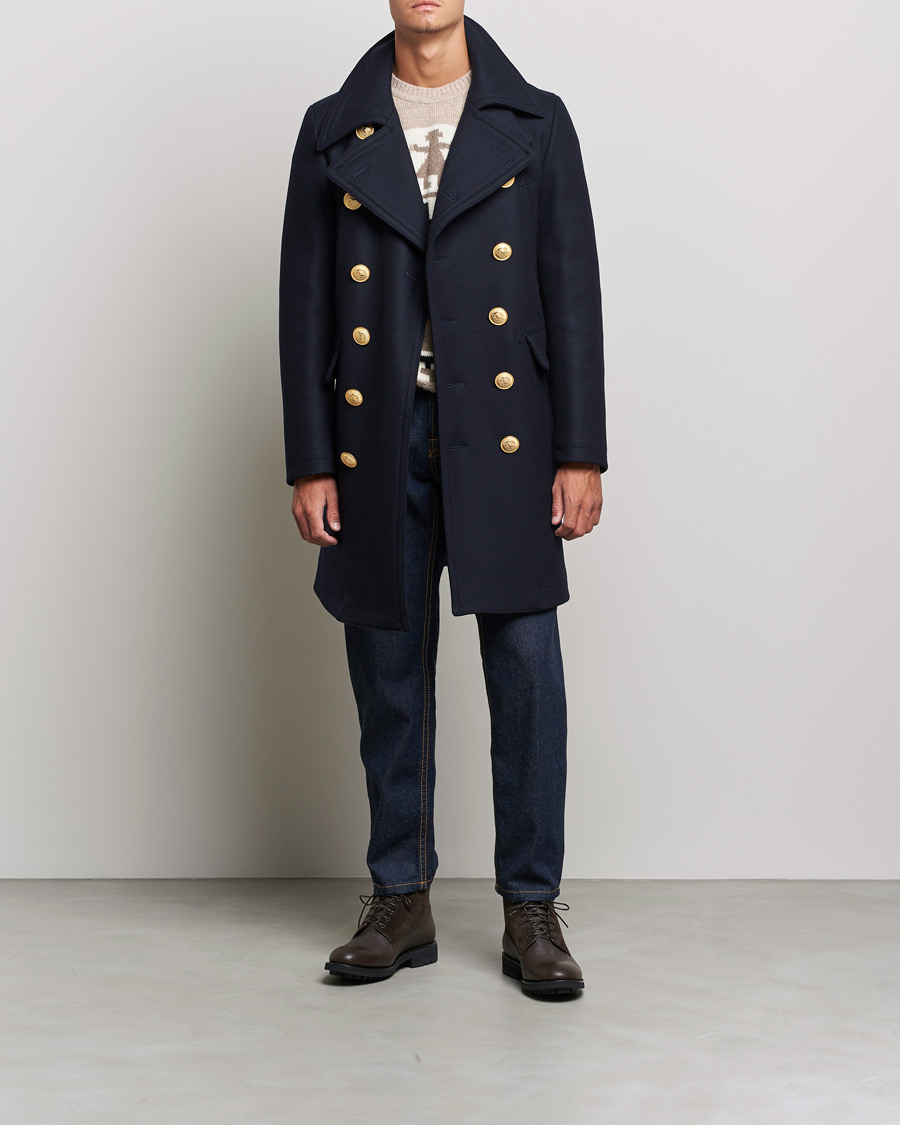Mies | Takit | Dsquared2 | Double Breasted Sailor Coat Navy