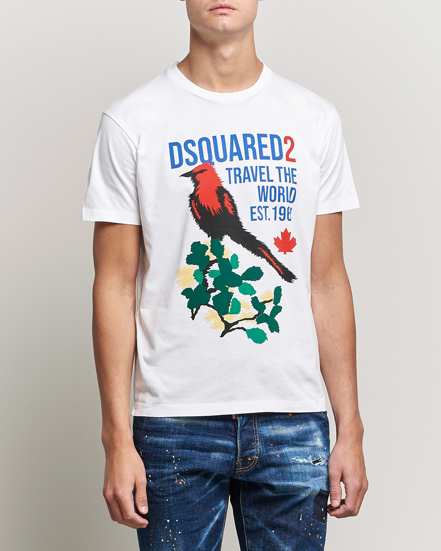 Mies | Dsquared2 | Dsquared2 | 1964 Bird Tee White