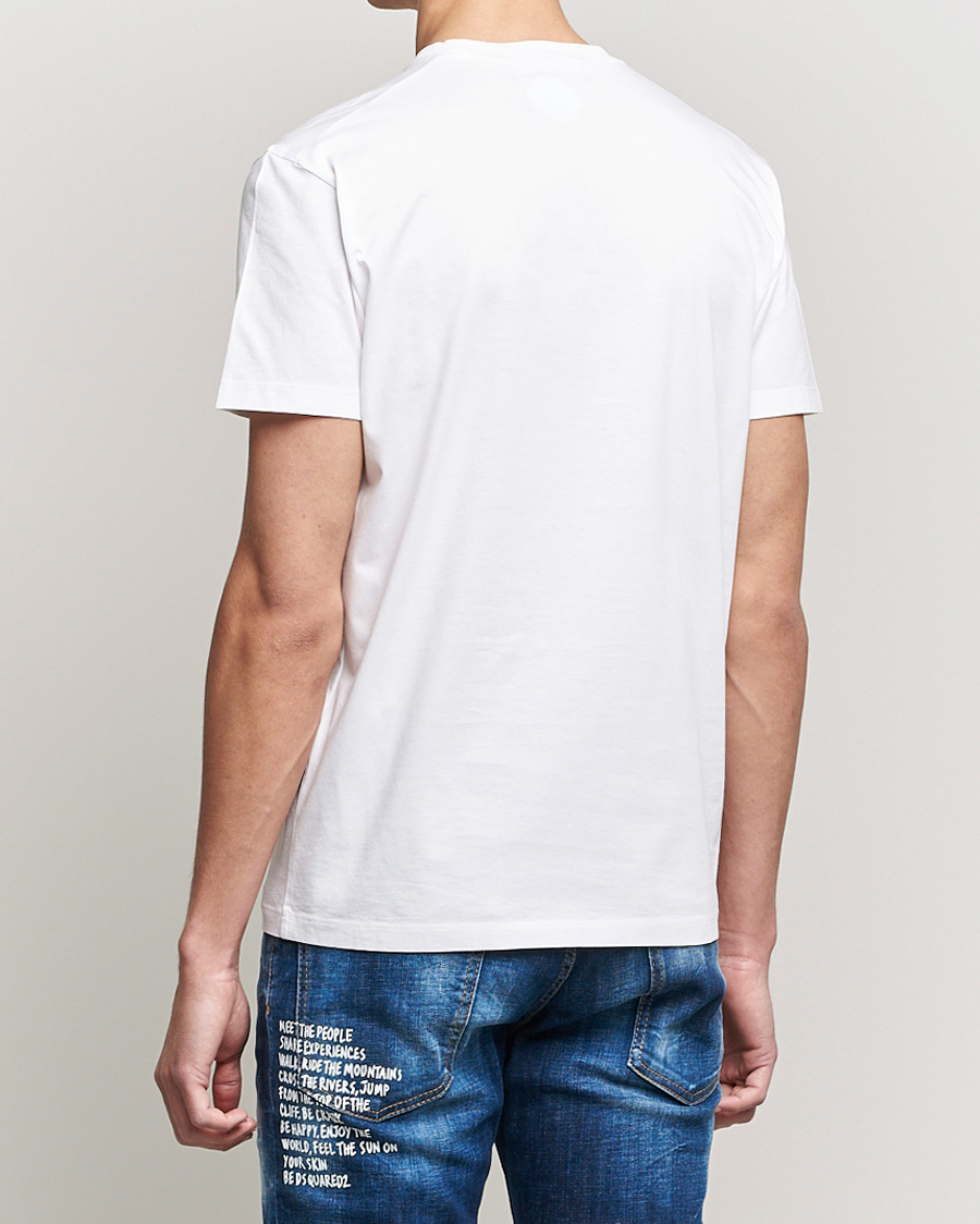Mies | T-paidat | Dsquared2 | Icon Ciro Tee White
