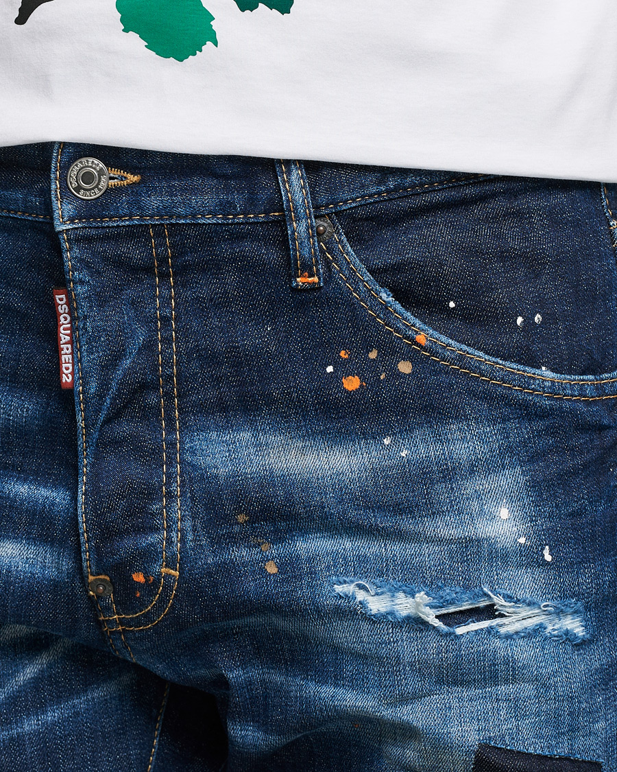 Mies | Farkut | Dsquared2 | Cool Guy Patch Jeans Blue Wash