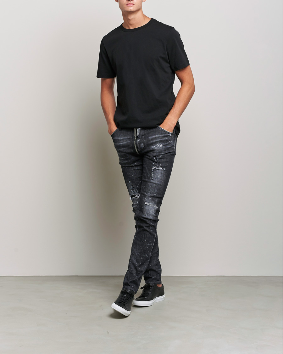 Mies | Slim fit | Dsquared2 | Cool Guy Jeans Black Wash