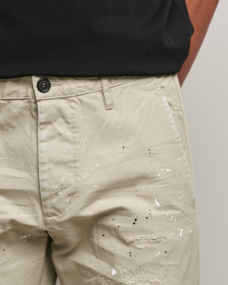 Mies | Housut | Dsquared2 | Cool Guy Distressed Chinos Sand