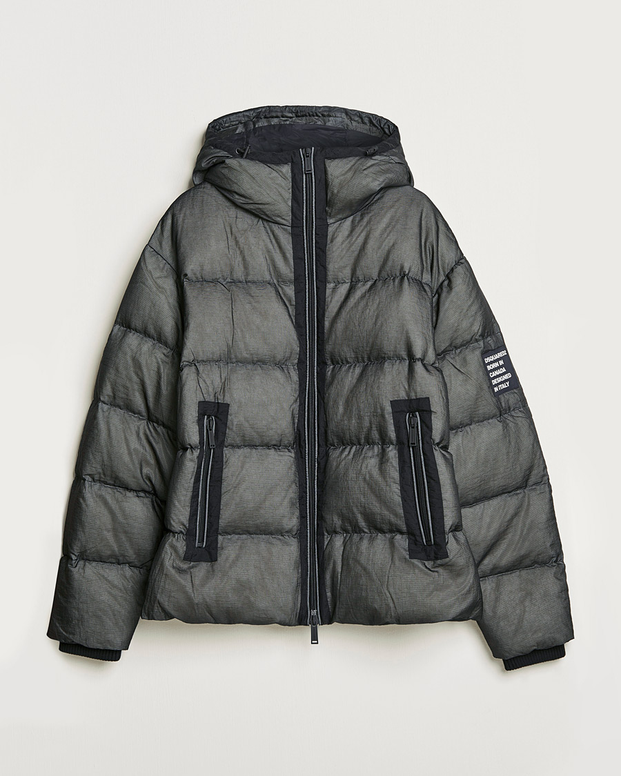 Mies | Takit | Dsquared2 | Balaclava Puffer Jacket Black