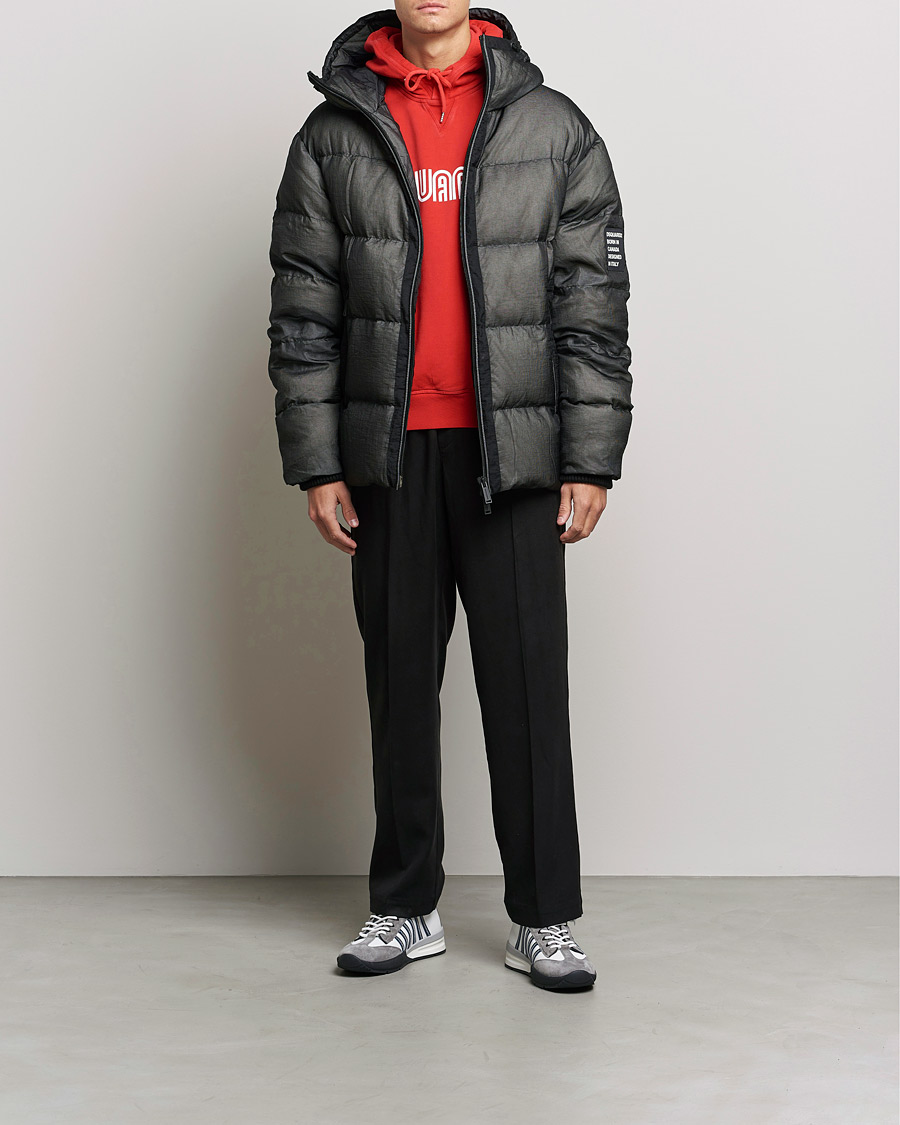Mies | Takit | Dsquared2 | Balaclava Puffer Jacket Black