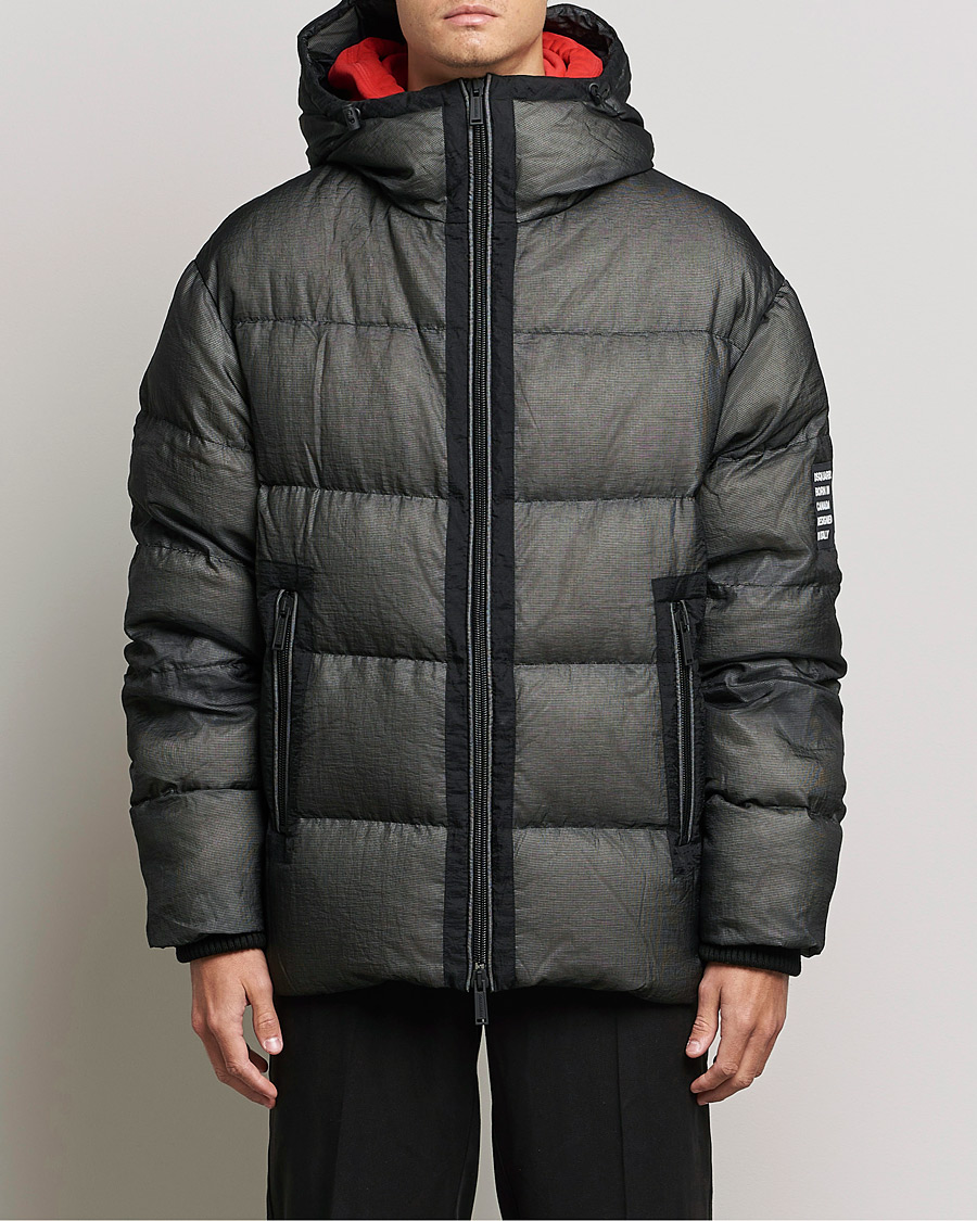 Mies | Takit | Dsquared2 | Balaclava Puffer Jacket Black
