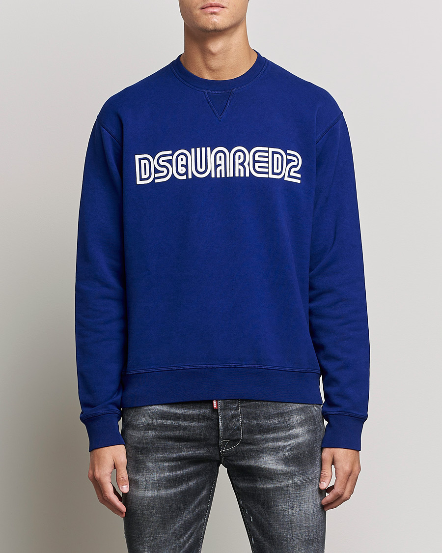 Mies | Collegepuserot | Dsquared2 | Outline Cool Sweatshirt Ink Blue
