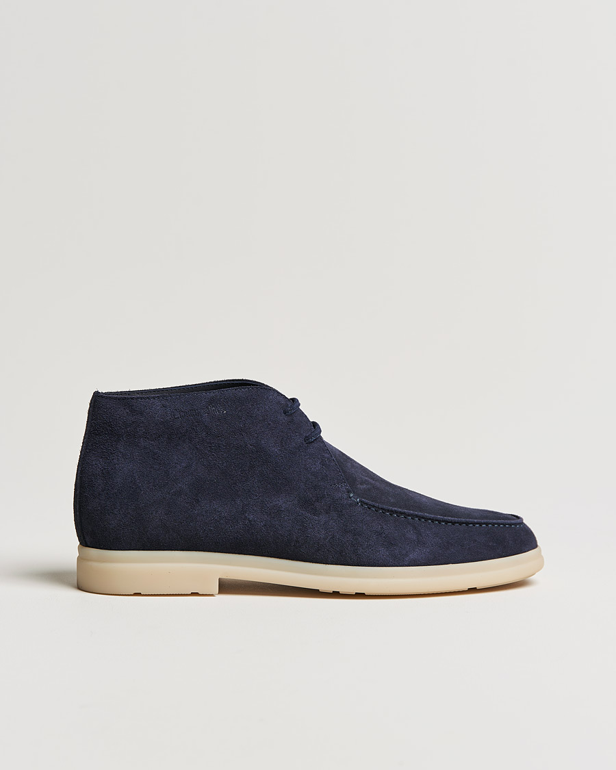 Mies | Church's Cashmere Lined Chukka Boots Navy | Church's | Cashmere Lined Chukka Boots Navy