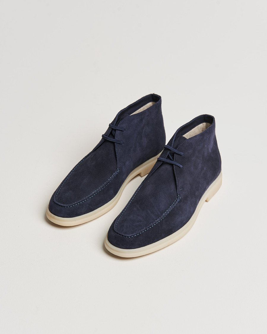 Mies | Church's Cashmere Lined Chukka Boots Navy | Church's | Cashmere Lined Chukka Boots Navy