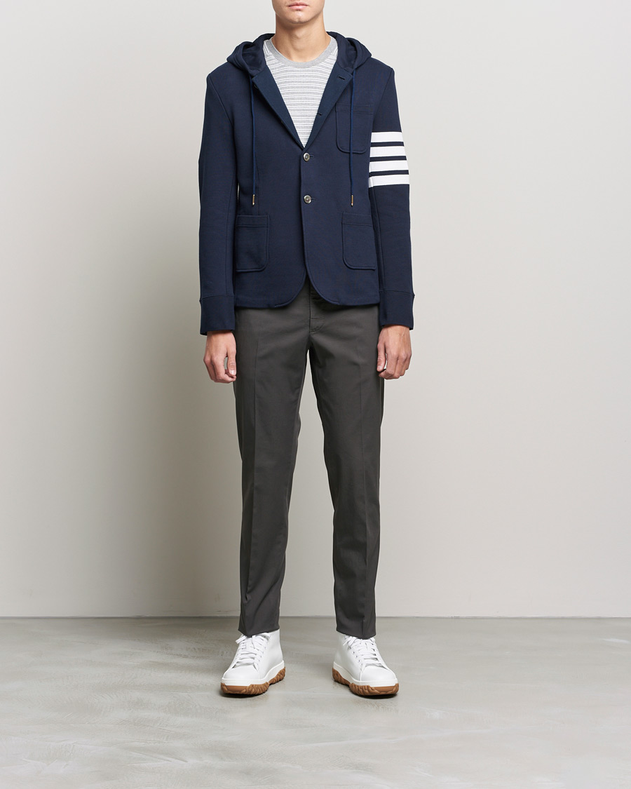 Mies | Pikkutakit | Thom Browne | Hooded Sport Coat Navy