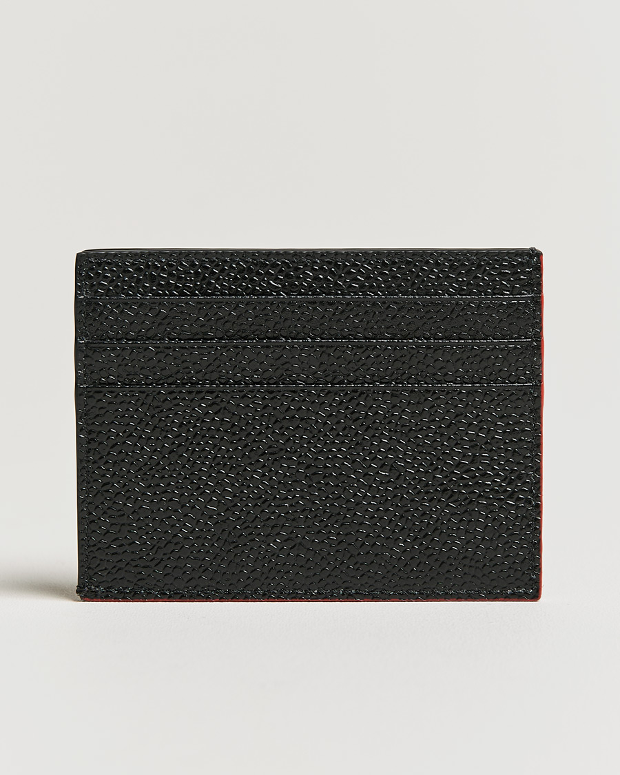 Mies | Thom Browne | Thom Browne | Double Sided Card Holder Black