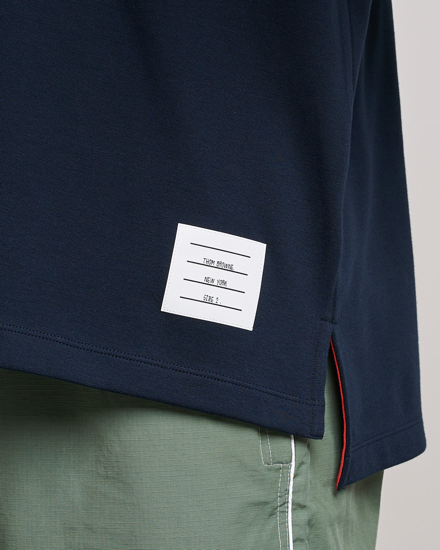Mies | T-paidat | Thom Browne | Oversize Pocket Stripe T-Shirt Navy