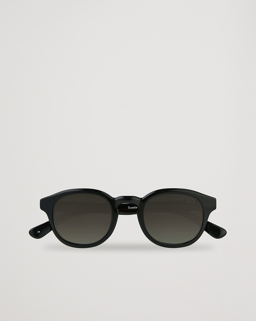 Mies | James Ay Suede Sunglasses Black | James Ay | Suede Sunglasses Black