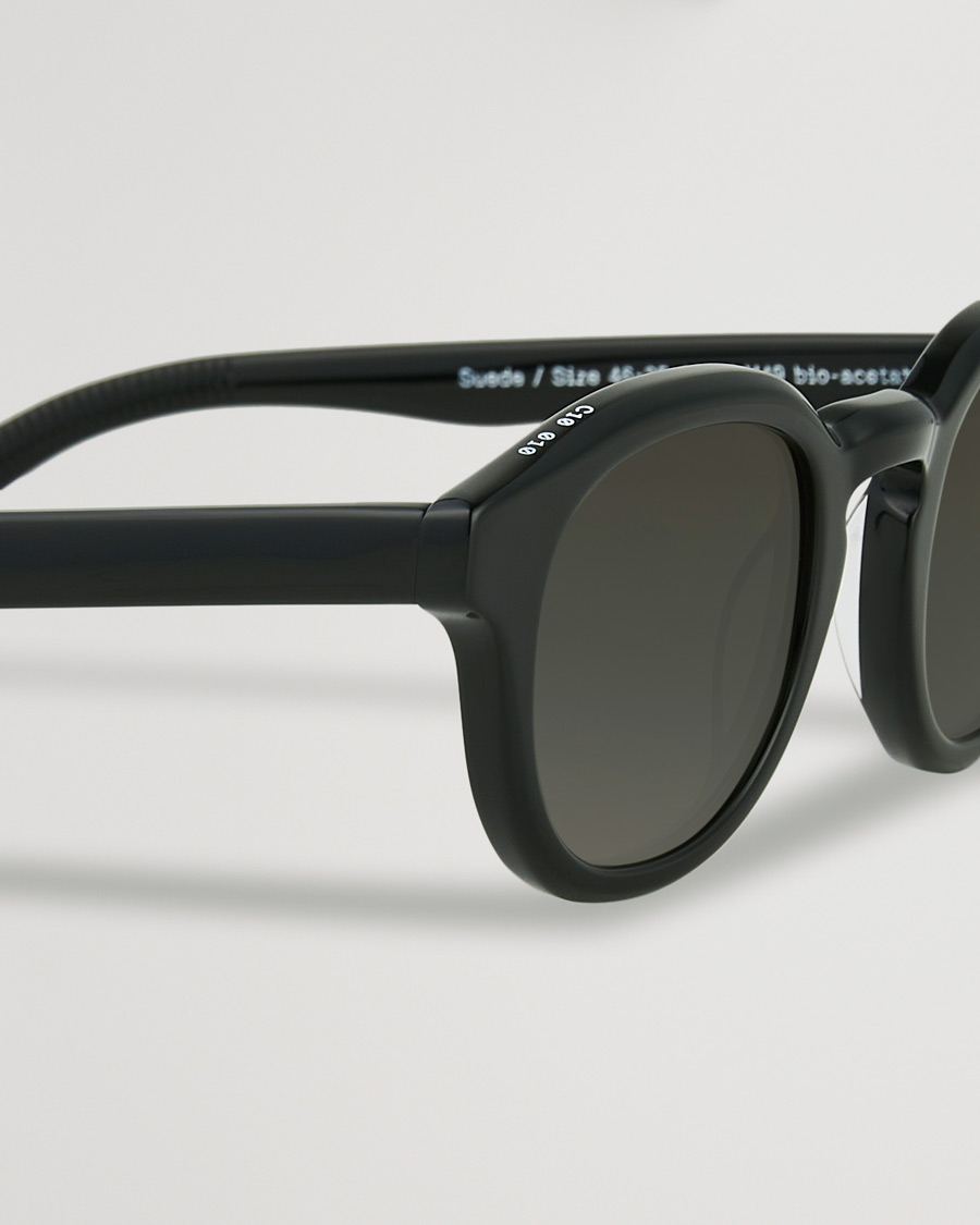 Mies | James Ay Suede Sunglasses Black | James Ay | Suede Sunglasses Black