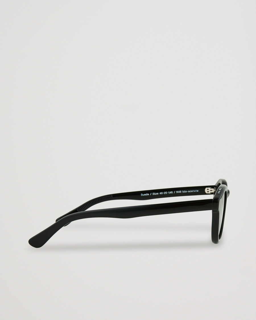 Mies | James Ay Suede Sunglasses Black | James Ay | Suede Sunglasses Black