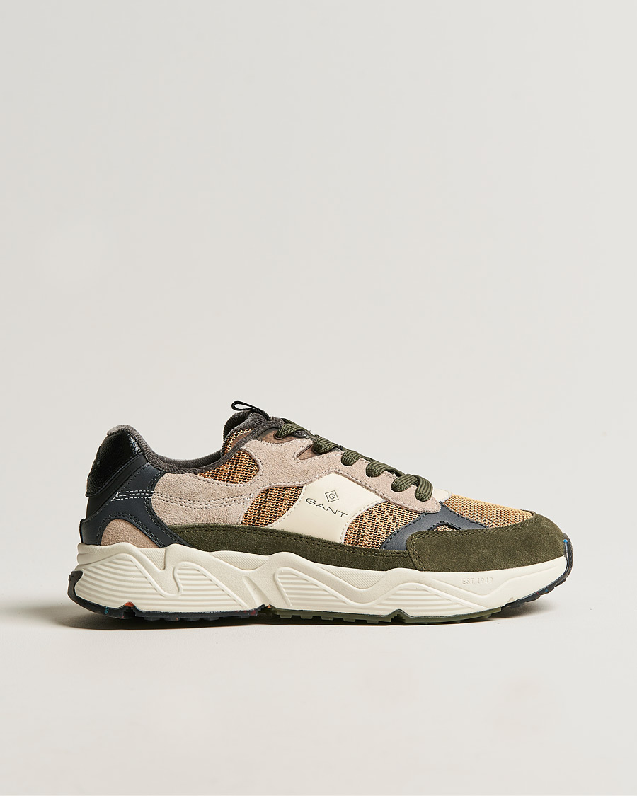Mies | GANT Profellow Running Sneaker Olive Multi | GANT | Profellow Running Sneaker Olive Multi
