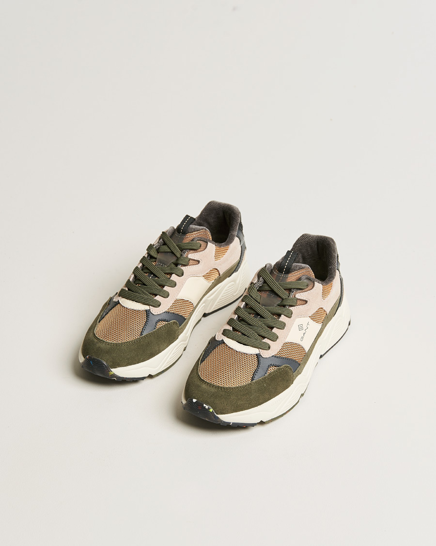 Mies | GANT Profellow Running Sneaker Olive Multi | GANT | Profellow Running Sneaker Olive Multi