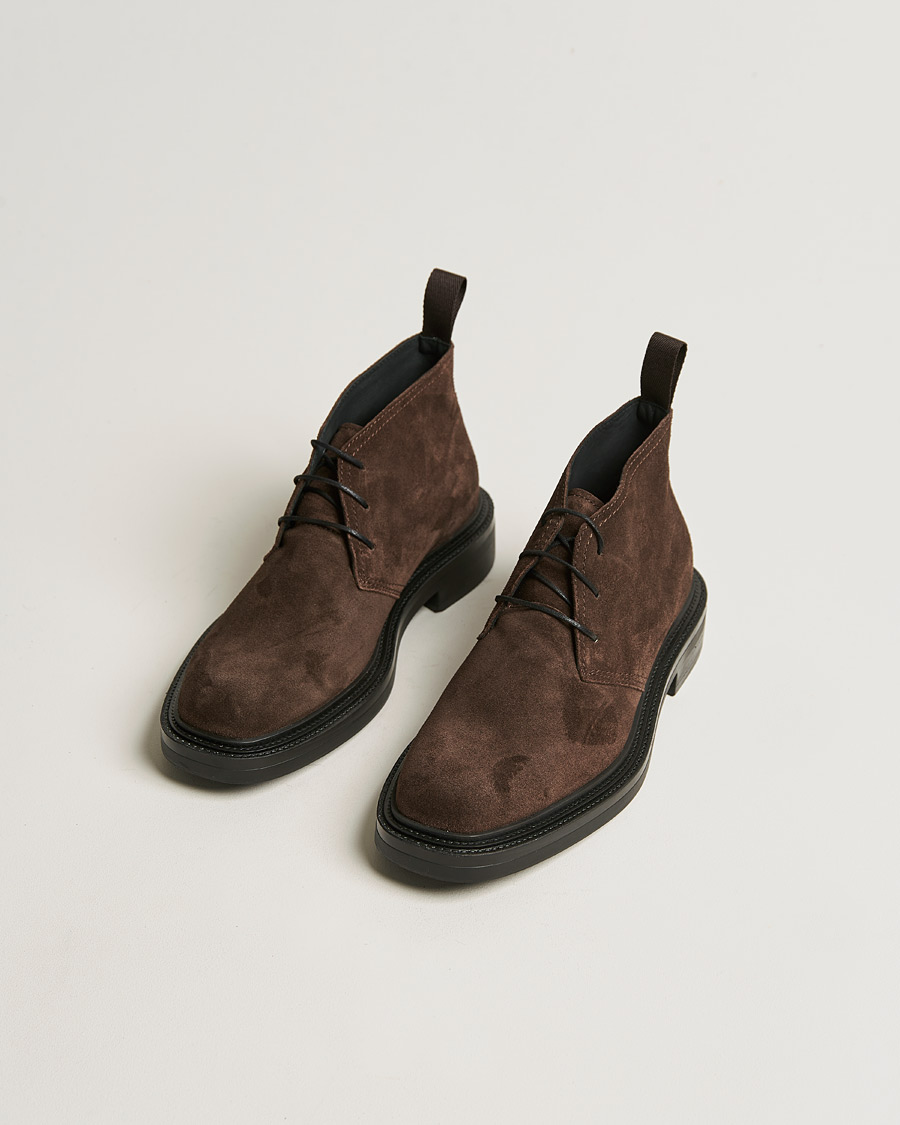 Mies | GANT Fairwyn Suede Chukka Boot Dark Brown | GANT | Fairwyn Suede Chukka Boot Dark Brown