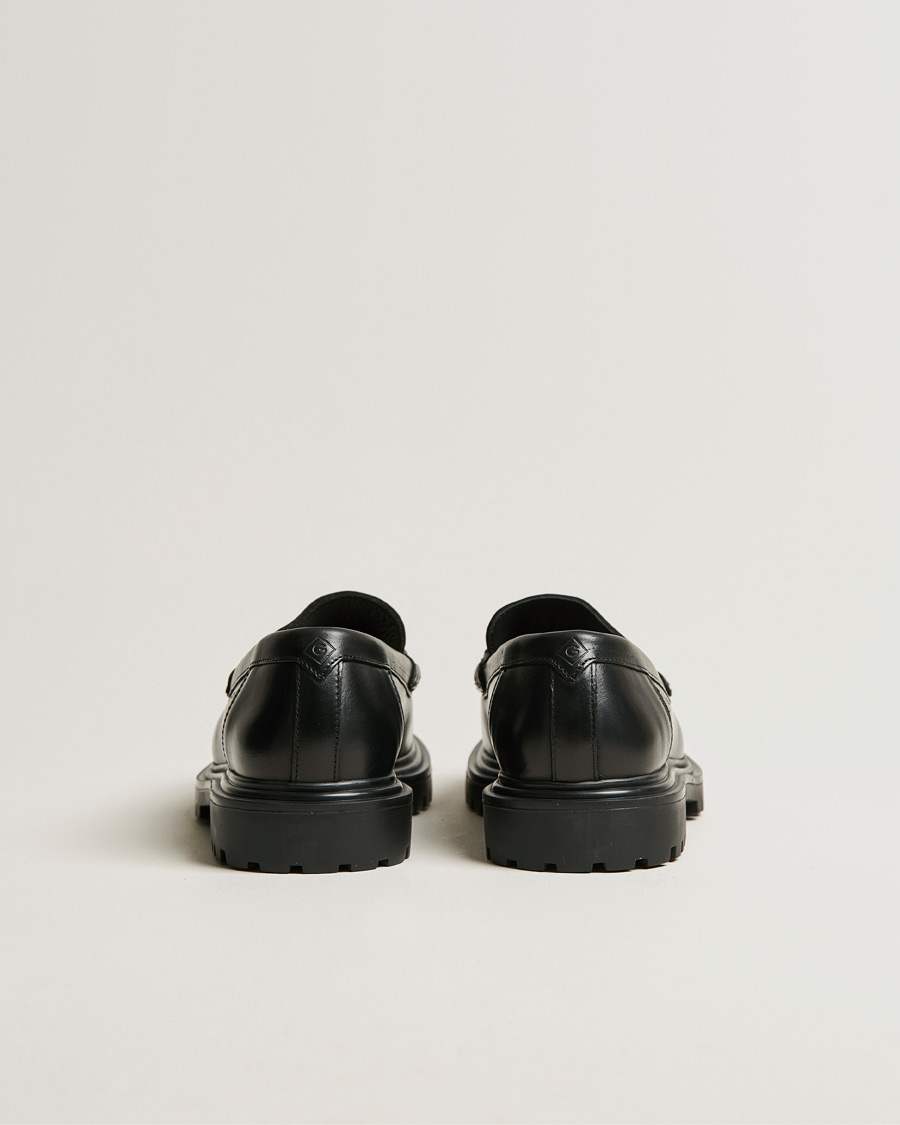 Mies | GANT Jackmote Leather Horsebit Loafer Black | GANT | Jackmote Leather Horsebit Loafer Black