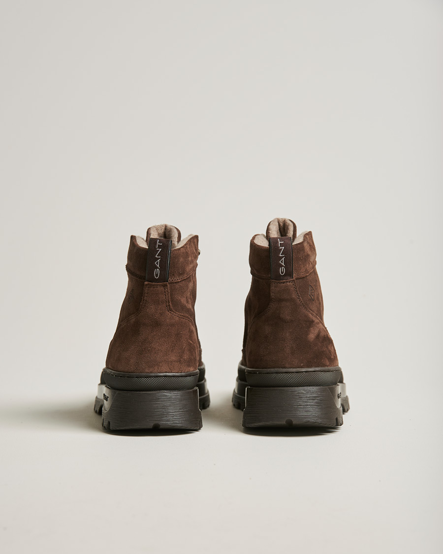 Mies | GANT St Grip Mid Lace Boot Dark Brown | GANT | St Grip Mid Lace Boot Dark Brown
