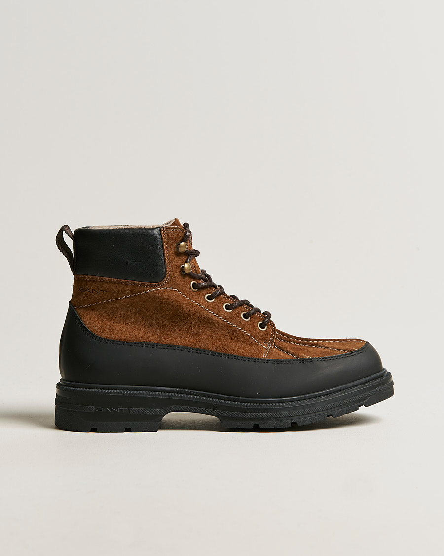 Mies | GANT Gretty Waterproof Mid Lace Boot Tobacco Brown | GANT | Gretty Waterproof Mid Lace Boot Tobacco Brown
