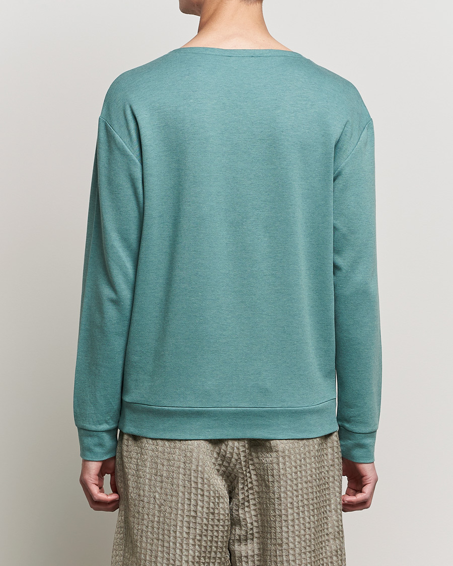 Mies | Puserot | Giorgio Armani | Cashmere/Silk Blend Pullover Acquamarina