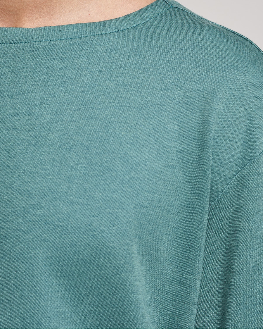 Mies | Puserot | Giorgio Armani | Cashmere/Silk Blend Pullover Acquamarina