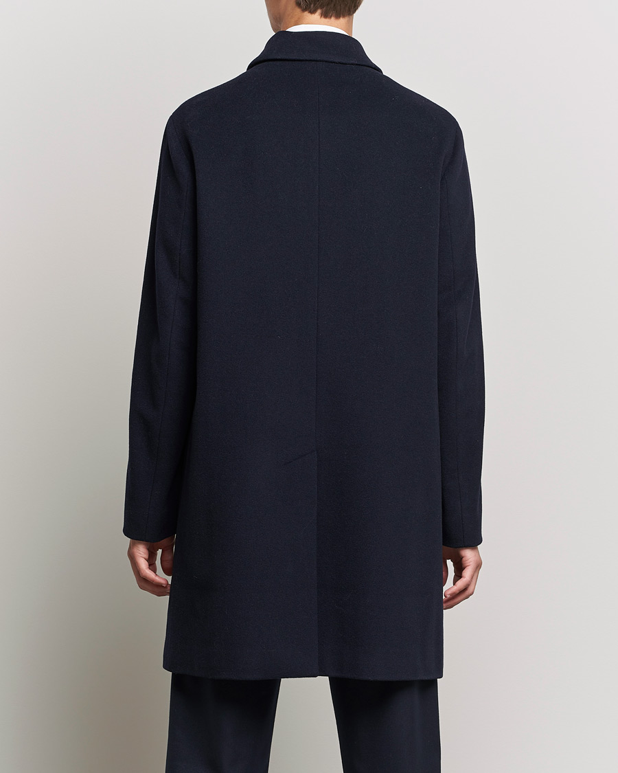 Mies | Takit | Giorgio Armani | Cashmere Blend Coat Navy