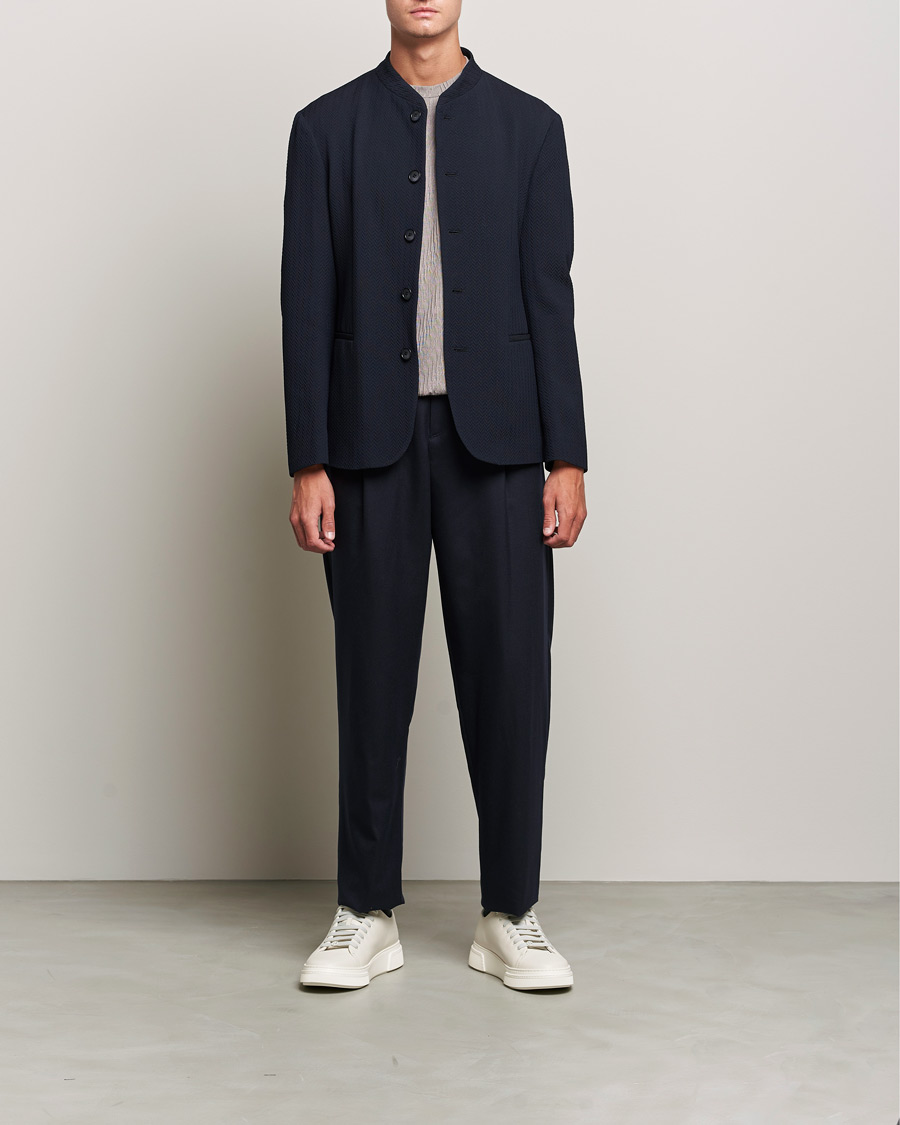 Mies | Pikkutakit | Giorgio Armani | Chevron Guru Blazer Navy